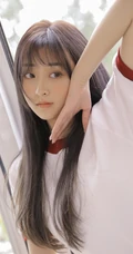 双眼皮精选学生制服短裤台湾少女课桌间动人写真