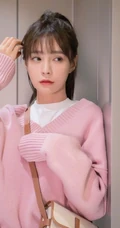 沈梦辰休闲穿搭风格魅力写真图片