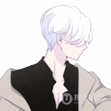 线条手绘，动漫男女插画类的头像图片