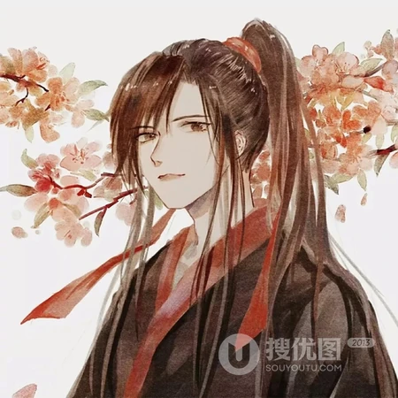 古风汉服，唯美的古代女生俊男手绘头像