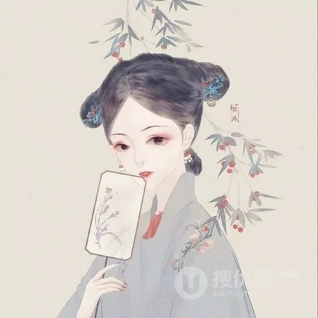 古风汉服，唯美的古代女生俊男手绘头像