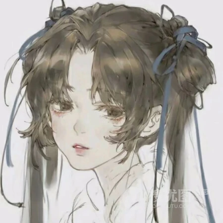 古风汉服，唯美的古代女生俊男手绘头像