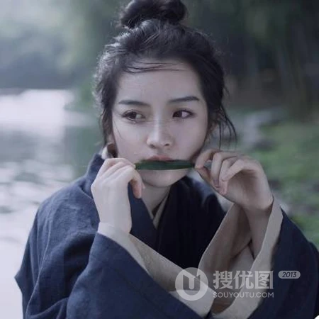 与世无争浪迹天涯，漂亮的古风小姐姐微信头像