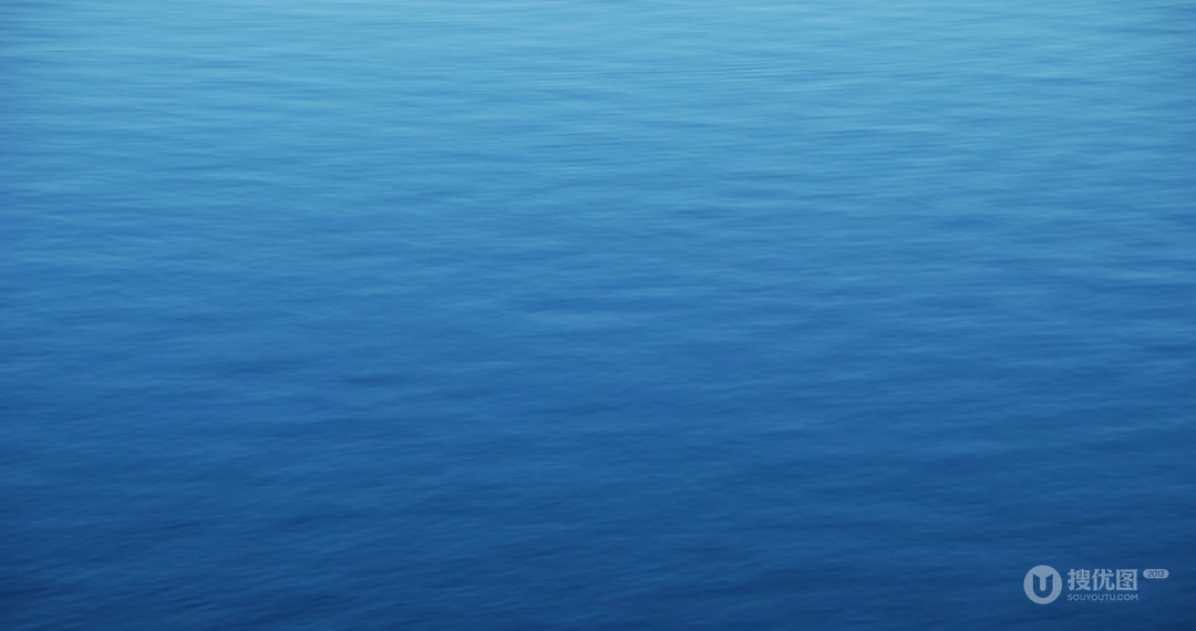 水天一色的大海，海水的唯美壁纸图片