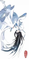 长发飘飘非常有创意的《魔道祖师》人物壁纸