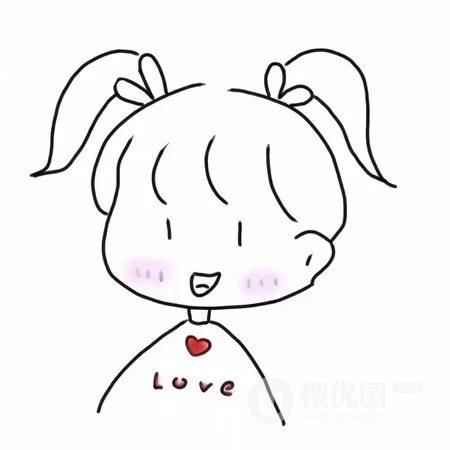 线条手绘斗图搞怪头像图片