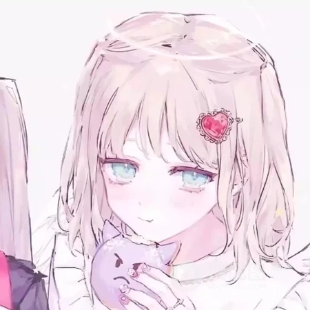 闺蜜专属的动漫女生一人一半头像图片