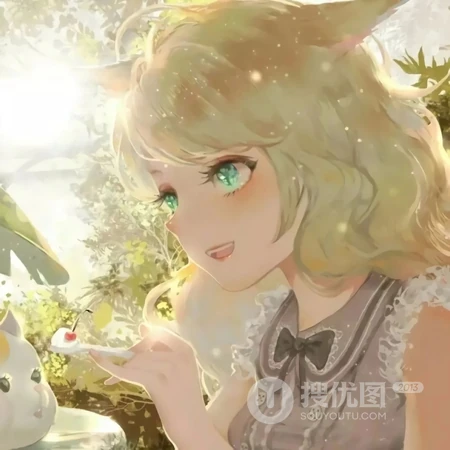 闺蜜专属头像系列_动漫大眼萌妹