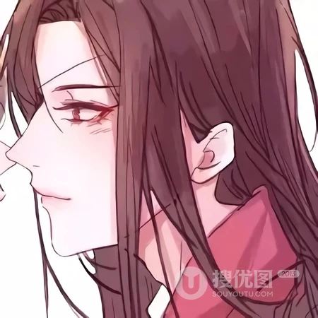 古风，手绘线条男生好基友专属头像图片
