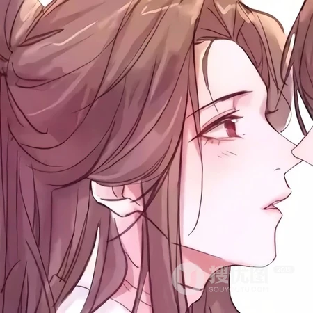 古风，手绘线条男生好基友专属头像图片