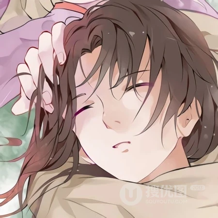 古风，手绘线条男生好基友专属头像图片