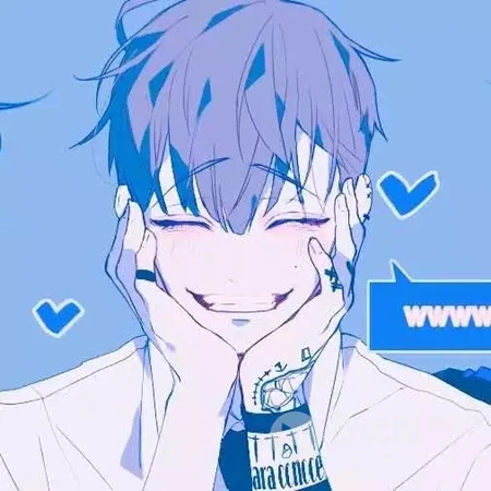 古风，手绘线条男生好基友专属头像图片