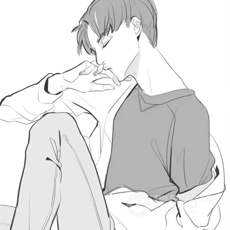 瓜子脸俊俏无比的动漫男生头像