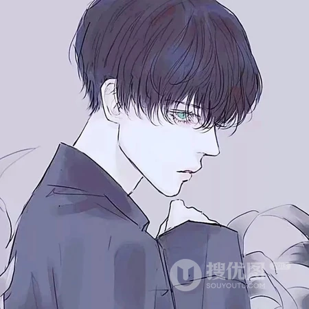 瓜子脸俊俏无比的动漫男生头像