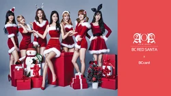 韩国美女组合AOA圣诞节送礼写真壁纸