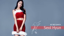 韩国美女组合AOA圣诞节送礼写真壁纸