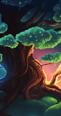 脑洞大开的奇幻插画手机壁纸图片