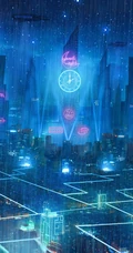 脑洞大开的奇幻插画手机壁纸图片