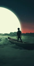 脑洞大开的奇幻插画手机壁纸图片