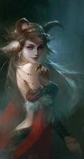 刺客，战士，兽人等奇幻动漫插画手机壁纸