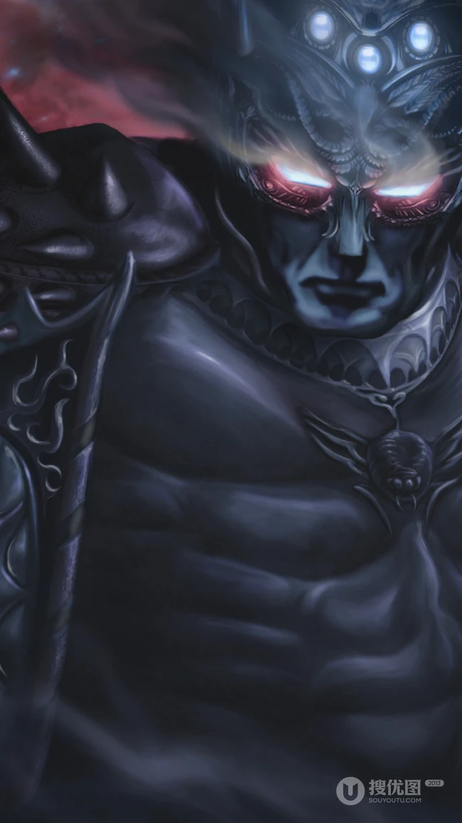 刺客，战士，兽人等奇幻动漫插画手机壁纸
