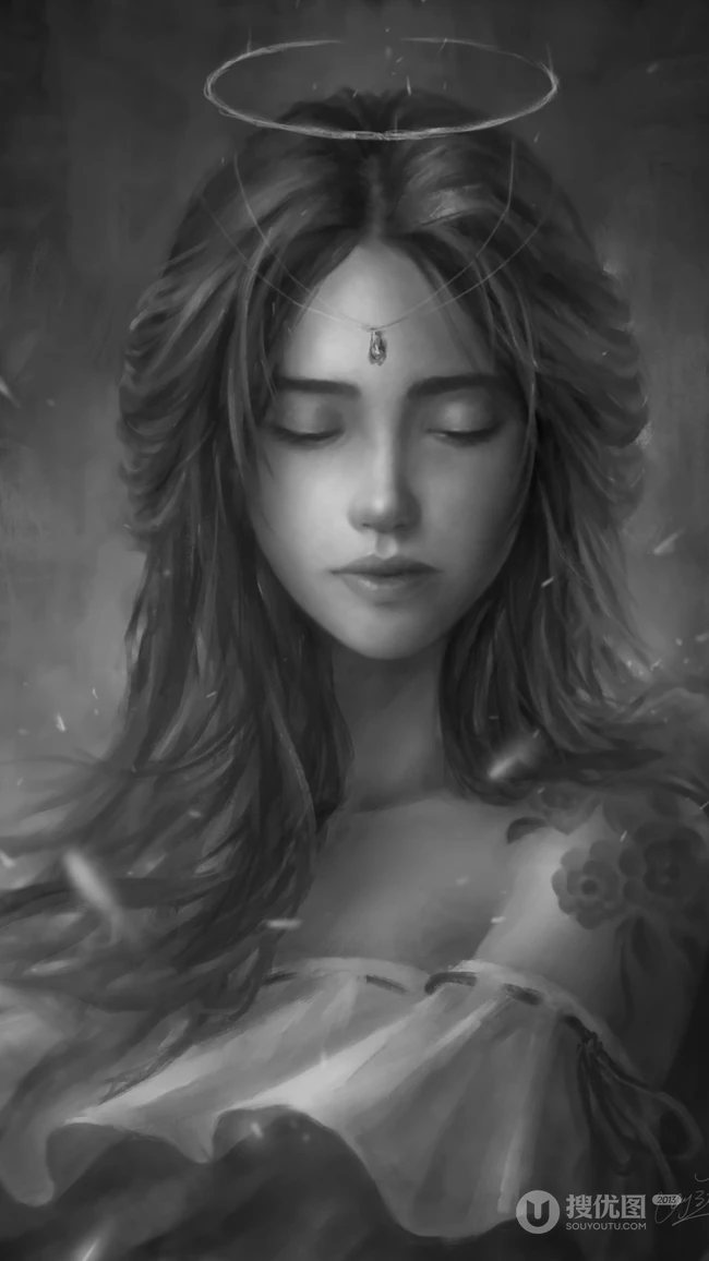 刺客，战士，兽人等奇幻动漫插画手机壁纸