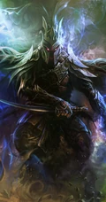 幻想艺术，艺术手法剑客战士等油画插画壁纸作品