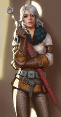 创意欧洲古代女战士，剑士等插画壁纸
