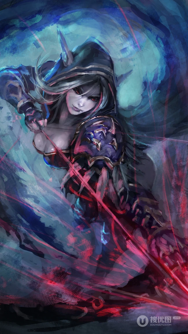 创意欧洲古代女战士，剑士等插画壁纸
