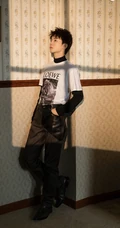 王俊凯化身氧气美少男复古怀旧写真图片