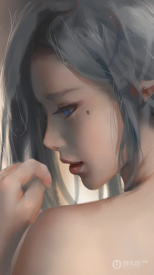 奇幻画风系列手绘动漫插画作品壁纸四