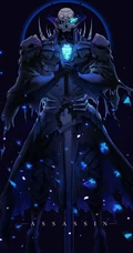 幻想派画风的动漫人物，怪兽等插画类手机壁纸六