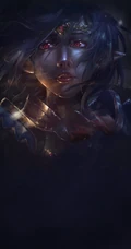 幻想派画风的动漫人物，怪兽等插画类手机壁纸六