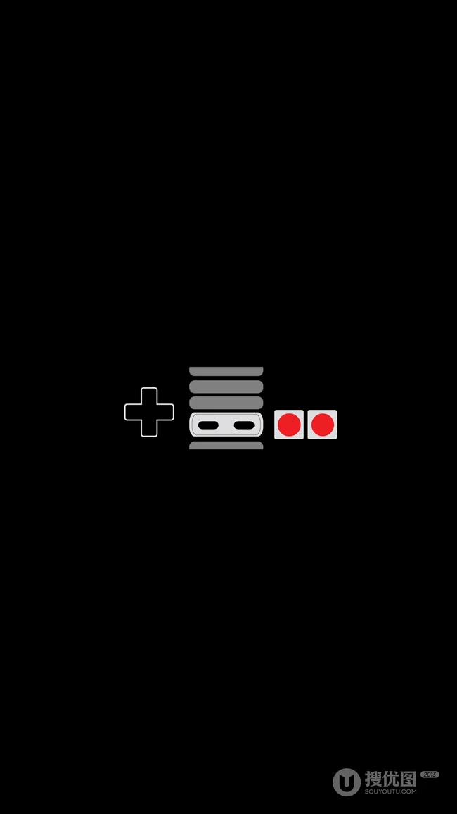 创意文字壁纸，黑色背景纯图案文字类简约手机壁纸