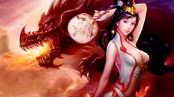 中国的远古神兽&ldquo;龙&rdquo;的高清壁纸图片