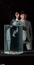彭于晏，林超贤相生水火主题《优家画报》杂志写真大片
