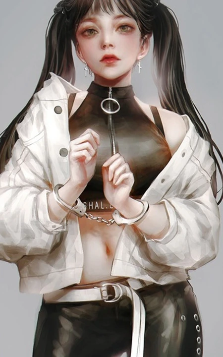 可做头像的动漫女生图片，P站画师Shal.E插画作品