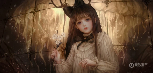 可做头像的动漫女生图片，P站画师Shal.E插画作品