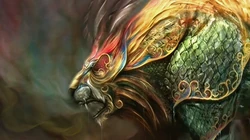 创意的狮子头，狮子座创意高清壁纸图片下载