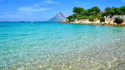 唯美的海上风景海上岛屿的壁纸图片