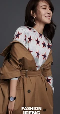 张佳宁时尚简洁干练风格服饰写真图片