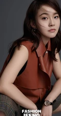 张佳宁时尚简洁干练风格服饰写真图片