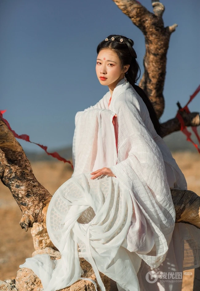大话西游紫霞风格的古风小姐姐唯美摄影图片 第4张