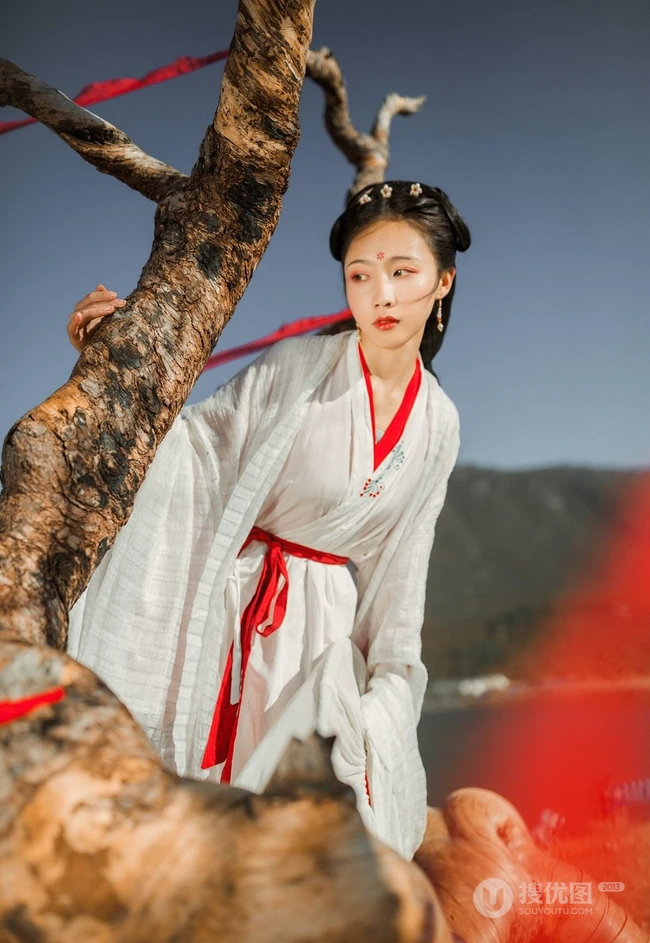 大话西游紫霞风格的古风小姐姐唯美摄影图片 第5张