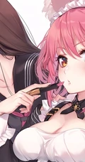 二次元少女，Fate/Grand Orde动漫女生气质插画图片