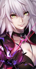 二次元少女，Fate/Grand Orde动漫女生气质插画图片