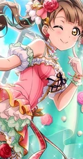 治愈系甜美可爱动漫少女插画图片-源自LoveLive!