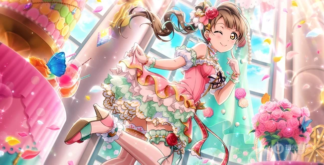 治愈系甜美可爱动漫少女插画图片-源自LoveLive!