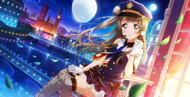 治愈系甜美可爱动漫少女插画图片-源自LoveLive!