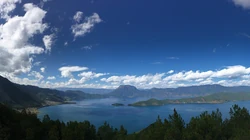 海上的小岛，小岛悬崖唯美摄影壁纸